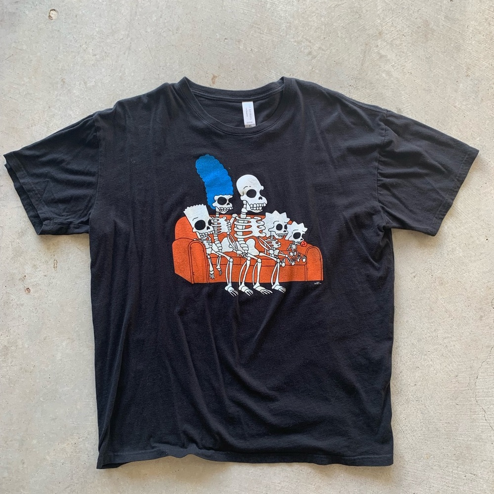 The Simpsons graphic tee